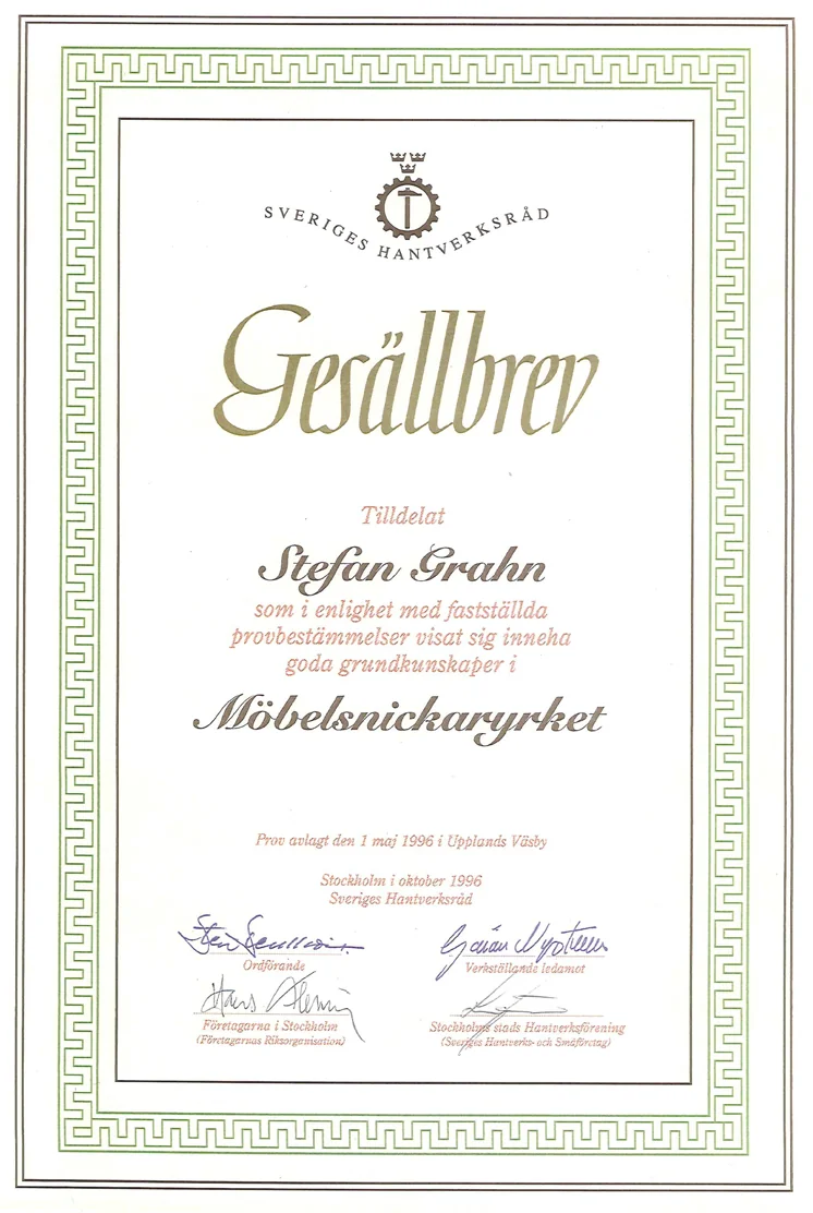 Gesällbrev
